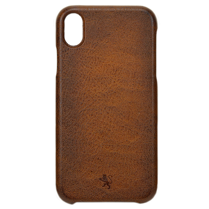 Pratesi Cover iPhone XS MAX B077 Perfect Size - Brown