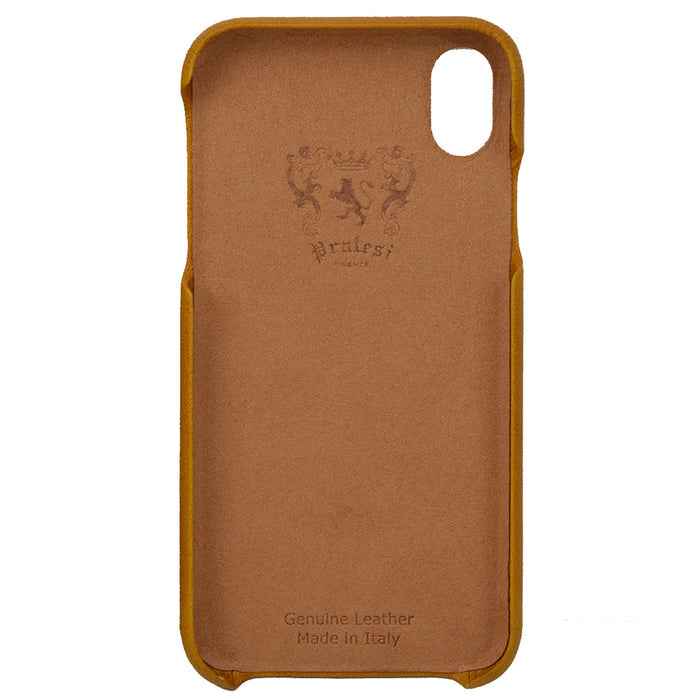Pratesi Cover iPhone XS MAX B077 Perfect Size - Brown