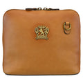 Pratesi Cross-Body Bag Gran Volterra B467/G in genuine leather - genuine Italian Cognac - LQE