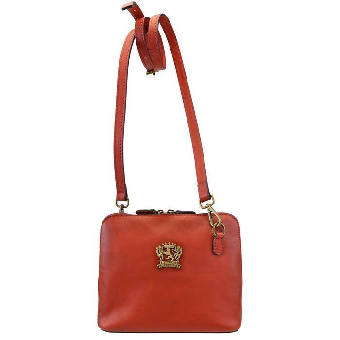 Pratesi Cross-Body Bag Gran Volterra B467/G in genuine leather - LQE