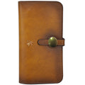 Pratesi Ellera Clutch in Vegetable Dyed Italian Leather - Brown