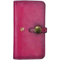 Pratesi Ellera Clutch in Vegetable Dyed Italian Leather - Fuchsia