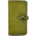 Pratesi Ellera Clutch in Vegetable Dyed Italian Leather - Green