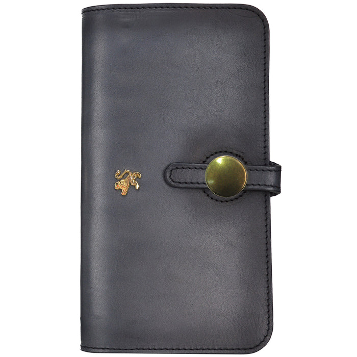 Pratesi Ellera Clutch in Vegetable Dyed Italian Leather - Grey
