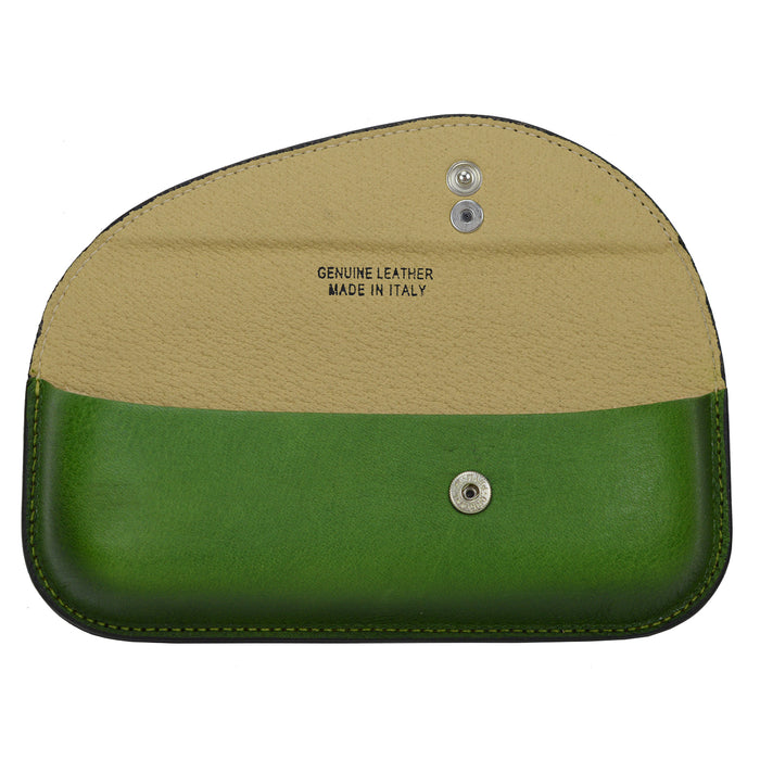 Pratesi Eyeglass Case in Genuine Italian Vegetable-Dyed Leather - Cognac