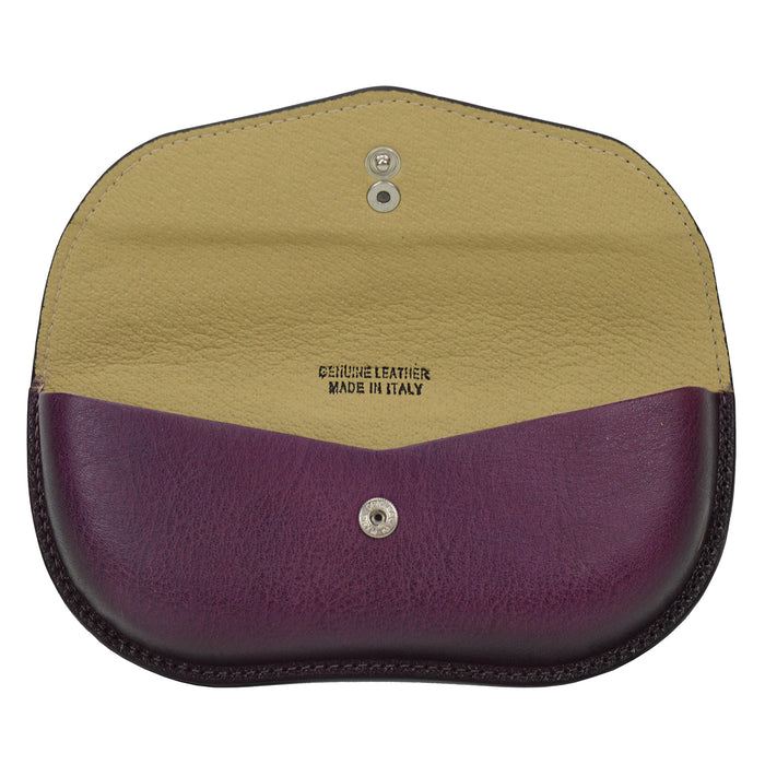 Pratesi Eyeglass Case in Italian Vegetable-Dyed Leather - Yellow