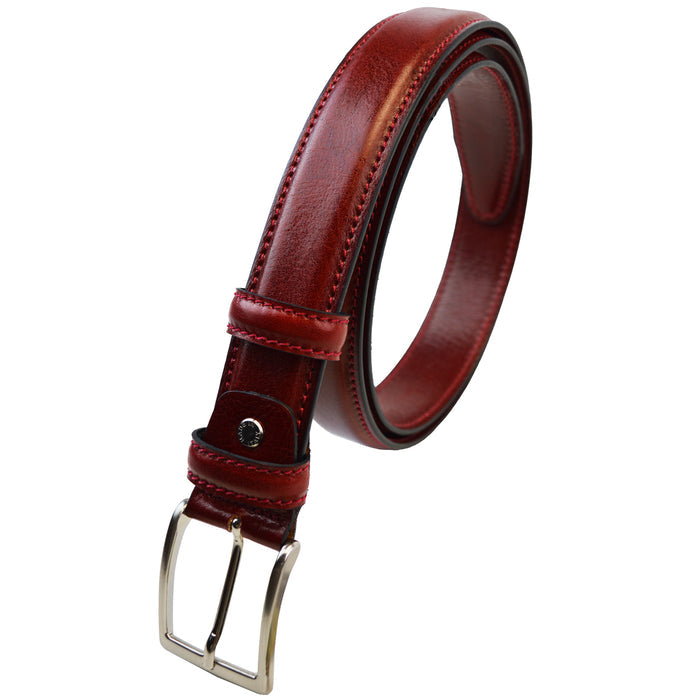 Pratesi Ezio Belt in Vegetable-Dyed Italian Leather