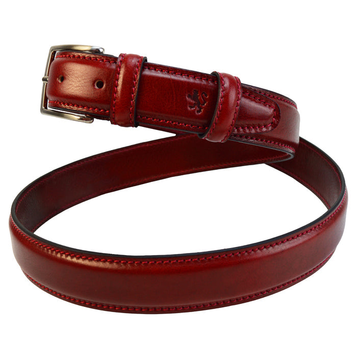 Pratesi Ezio Belt in Vegetable-Dyed Italian Leather