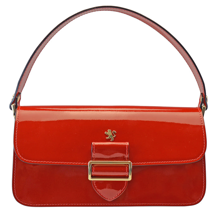 Pratesi Filiberti Bag V359 in patent calfskin - LQE2
