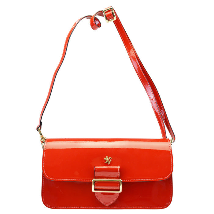 Pratesi Filiberti Bag V359 in patent calfskin - LQE2