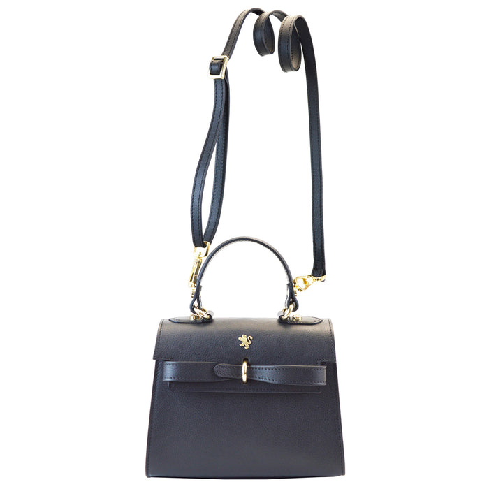 Pratesi Fondoli Handbag in vegetable dyed Italian Leather - Brown