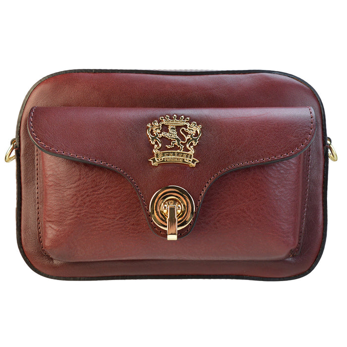 Pratesi Forte Clutch B509 in Genuine Italian Leather - Chianti