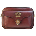 Pratesi Forte Clutch B509 in Genuine Italian Leather - Chianti