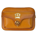 Pratesi Forte Clutch B509 in Genuine Italian Leather - Cognac