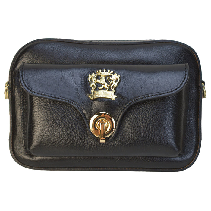 Pratesi Forte Clutch B509 in Genuine Italin Leather - Black