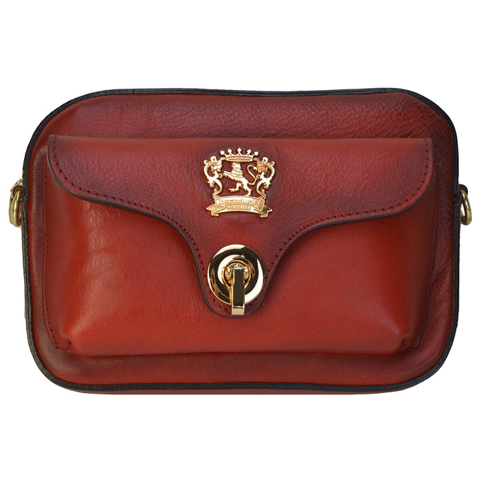 Pratesi Forte Clutch B509 in Genuine Italin Leather - Cherry