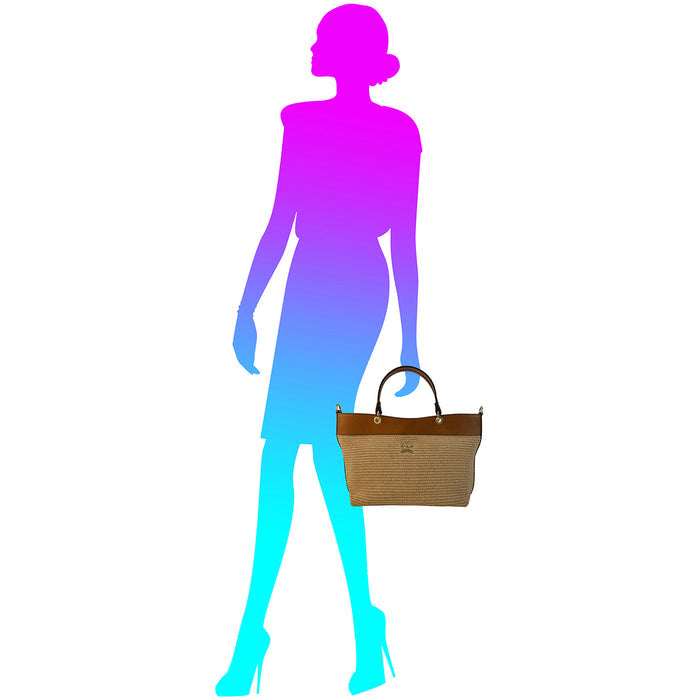 Pratesi Forte dei Marmi Summer Shoulder Bag S515/PCE - Summer Brown