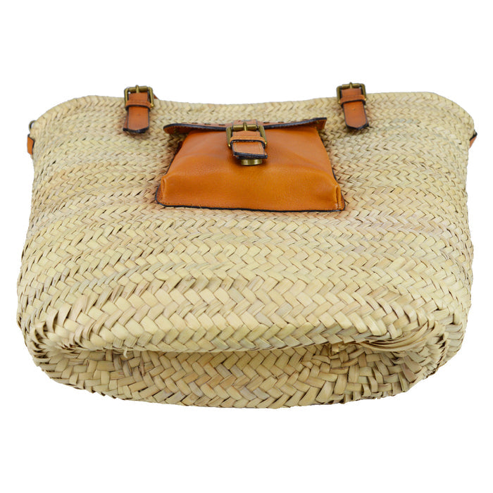 Pratesi Giaggiolo vegetable woven baket S129 - Summer Brown - LQE