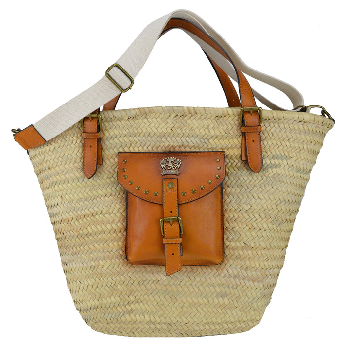 Pratesi Giaggiolo vegetable woven baket S129