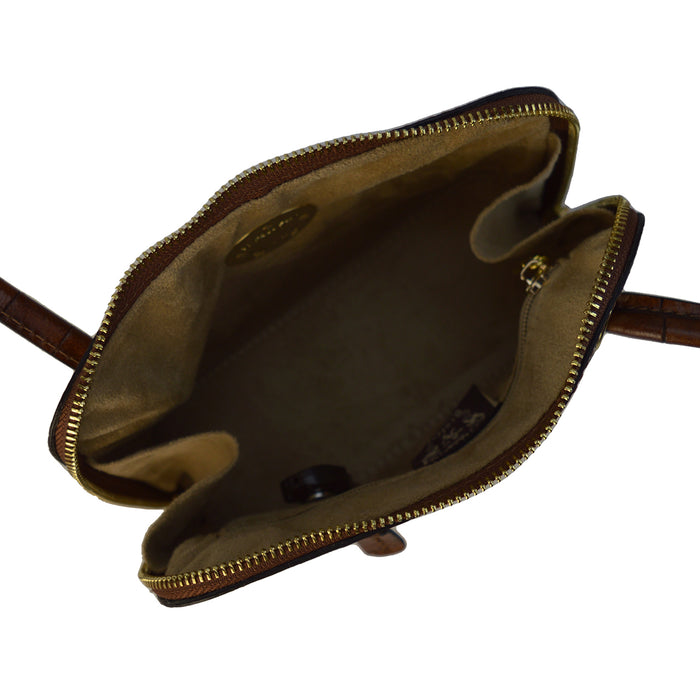 Pratesi Gibilterra Cross Body Bag K468 - King Cherry