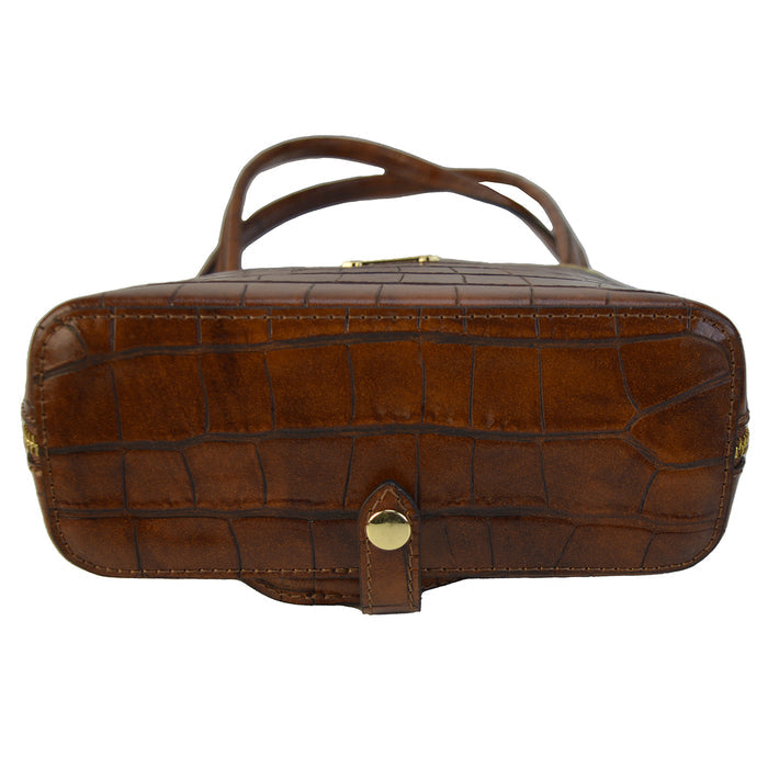 Pratesi Gibilterra Cross Body Bag K468 - King Cherry