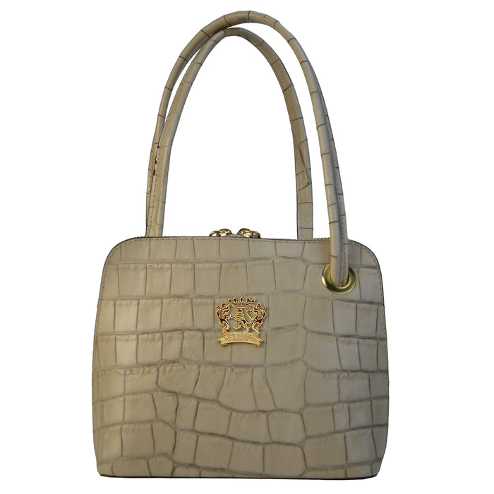 Pratesi Gibilterra Cross Body Bag K468 - King White