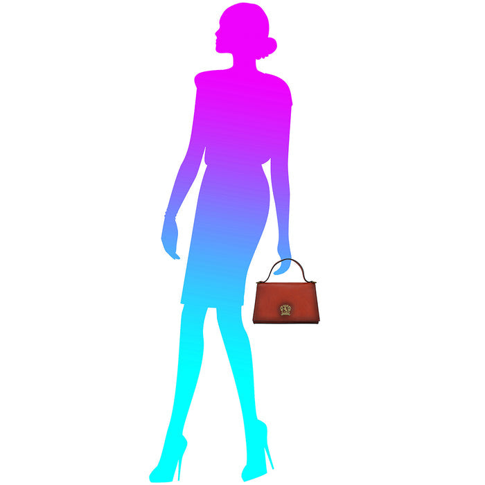 Pratesi Giobbole Clutch bag B117 - Cognac