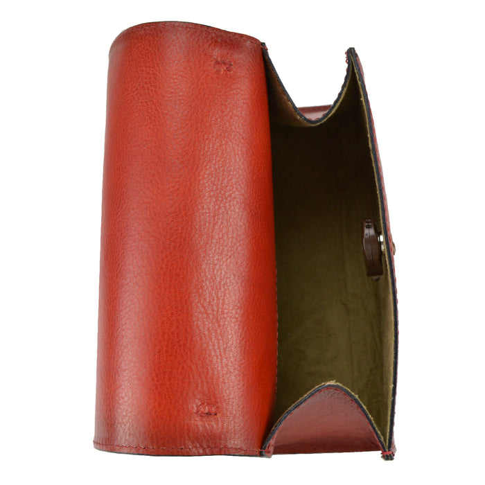 Pratesi Giobbole Clutch bag B117 - Cognac