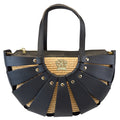 Pratesi Gran Lucolena Summer Clutch bag S110/34PCE - genuine Italian Black - LQE