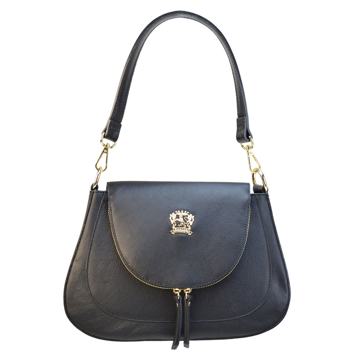 Pratesi Gran Matassino B619/35 in Vegetable-Dyed Genuine Italian Leather - Black