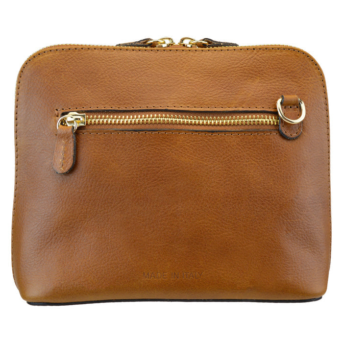 Pratesi Gran Volterra Summer Cross Body Bag - Summer Cognac