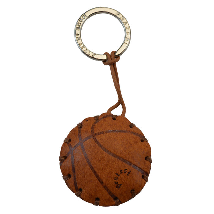 Pratesi Key Holder Charms P111 - Brown Basketball