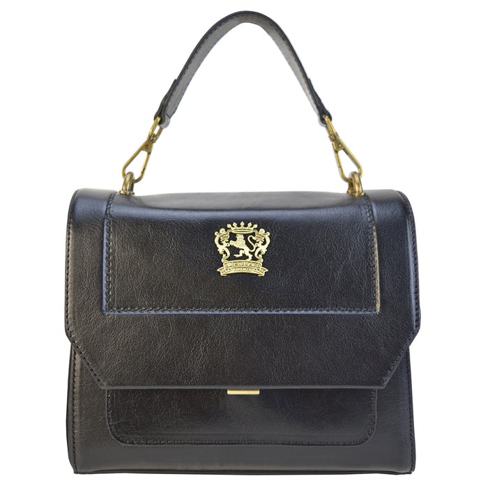 Pratesi Lanciano Lady Bag in genuine Italian vegetable dyed leather - Brown