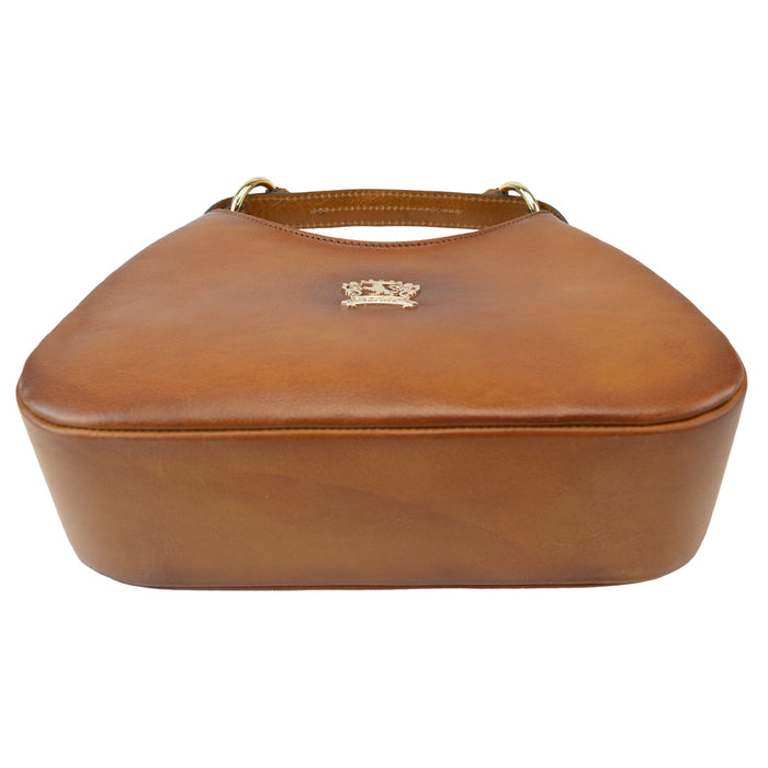 Pratesi Lavana Bag B387 in Genuine Vegetable Dyed Italian Leather - Brown