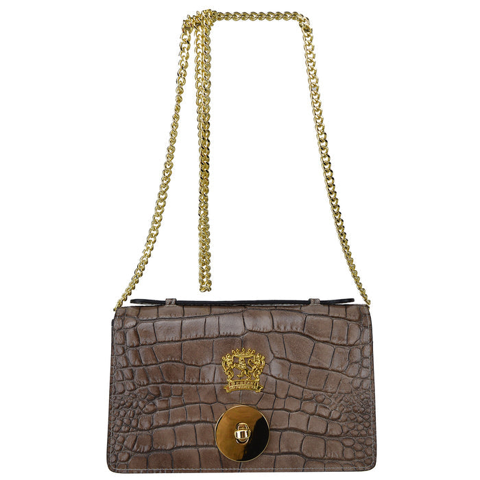 Pratesi Le Falle K194 shoulder bag - King Black
