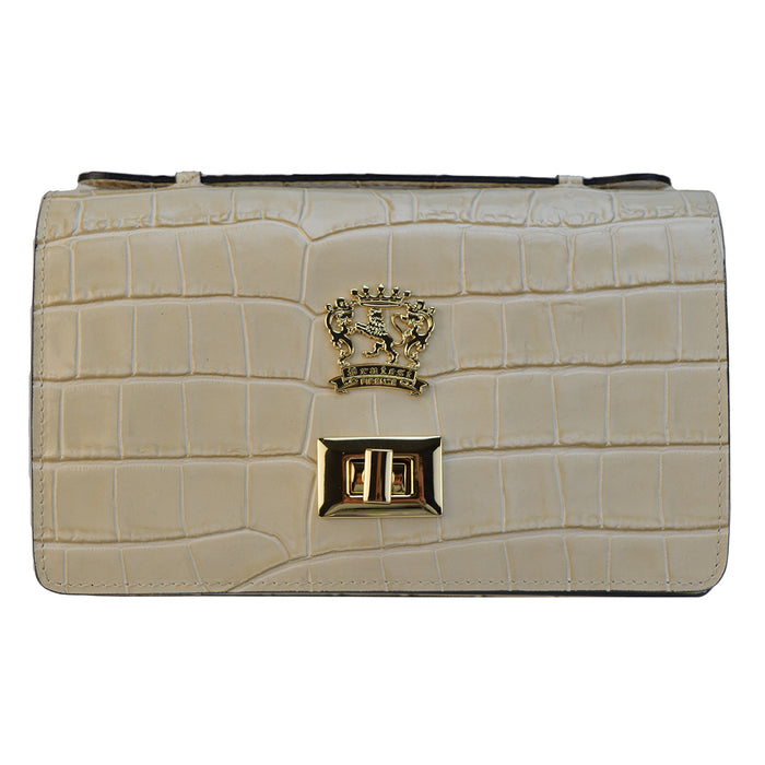 Pratesi Le Falle K194 shoulder bag - King White
