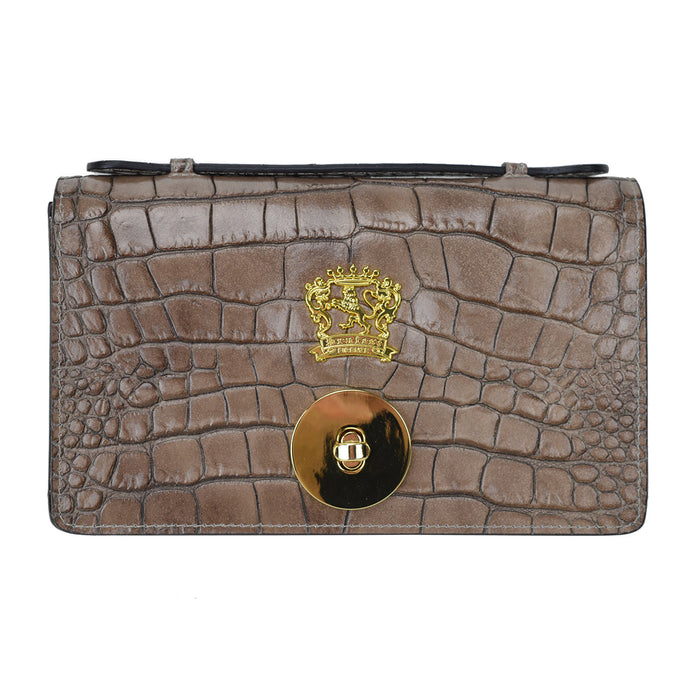 Pratesi Le Falle K194 shoulder bag - Le Falle K194 Grey