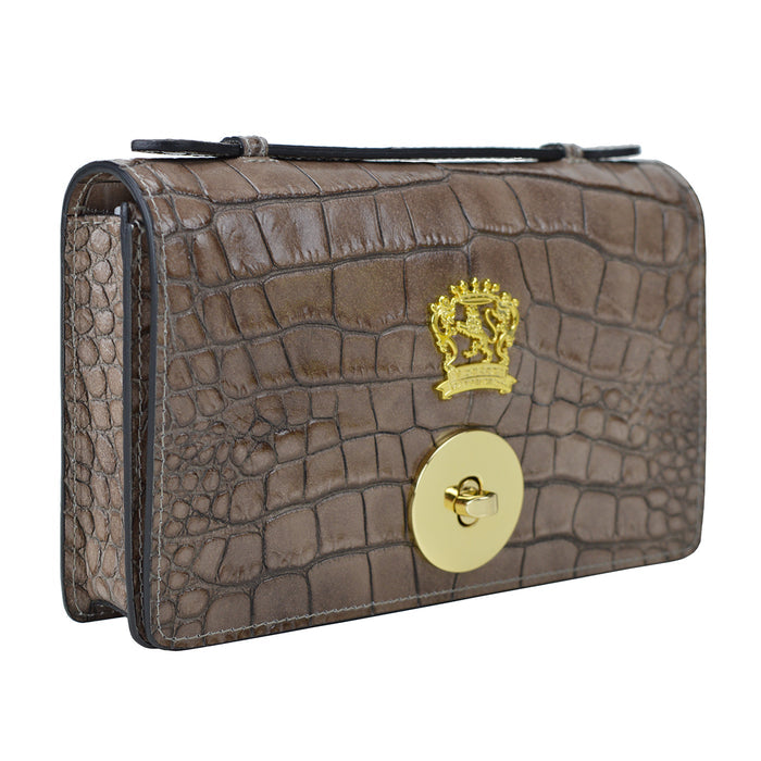 Pratesi Le Falle K194 shoulder bag - Le Falle K194 Grey