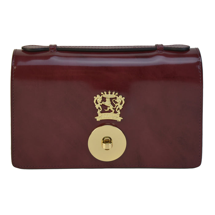 Pratesi Le Falle R194 Lady bag with chain shoulder - Brunelleschi Chianti