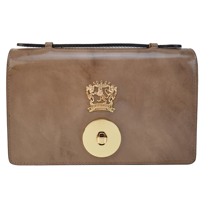 Pratesi Le Falle R194 Lady bag with chain shoulder - Brunelleschi Grey