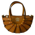 Pratesi Lucolena Clutch bag B110 - Vegetable Tanned Italian Leather Cognac