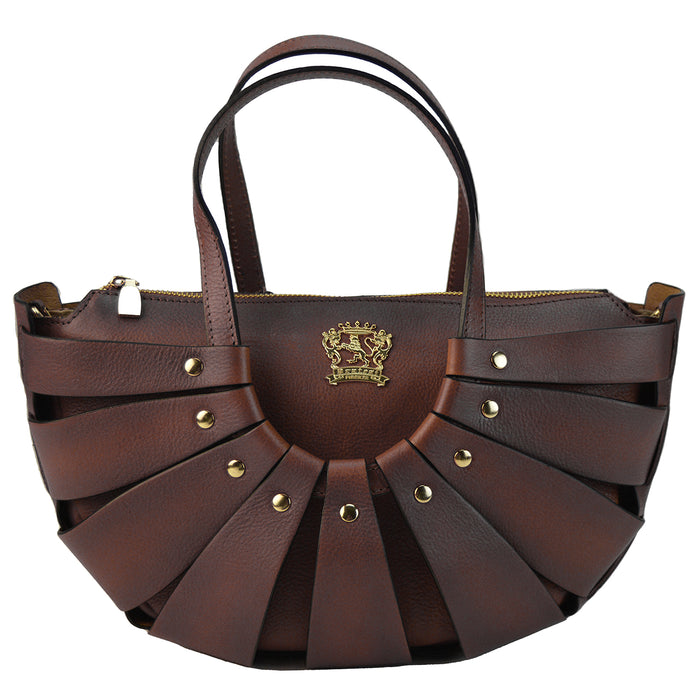 Pratesi Lucolena Clutch bag B110/34 - Bruce Coffee - LQE2
