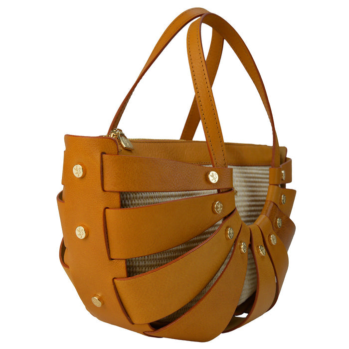 Pratesi Lucolena Summer Clutch bag S110/PCE - Cognac