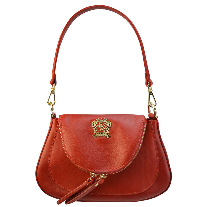 Pratesi Matassino Gran Gala in genuine Italian vegetable-dyed leather - Cherry