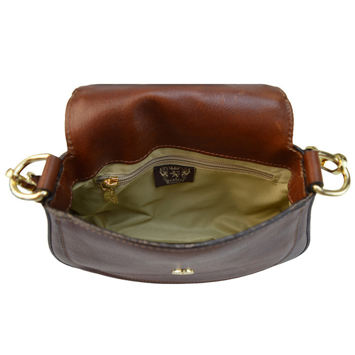 Pratesi Matassino Gran Gala in genuine Italian vegetable-dyed leather - Mustard