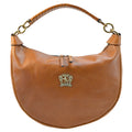 Pratesi Mezzaluna Small Woman Bag - Cognac