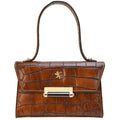 Pratesi Miss Impruneta K146 Lady Bag in genuine leather - King Brown