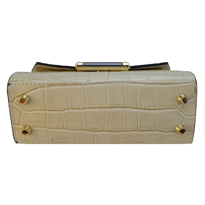Pratesi Miss Impruneta K146 Lady Bag in genuine leather - King Emerald