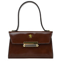Pratesi Miss Impruneta R146 Lady Bag in genuine Italian leather - Miss Impruneta R146 Coffee
