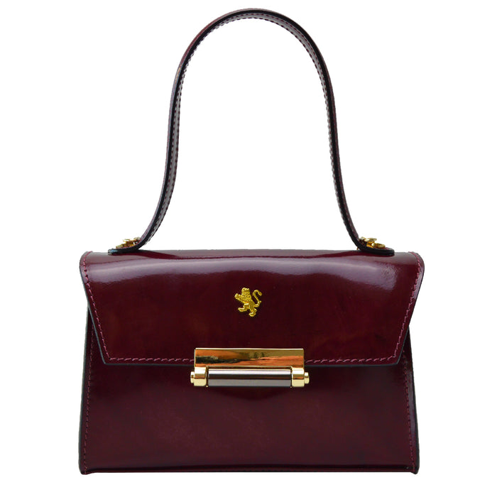 Pratesi Miss Impruneta R146 Lady Bag in genuine Italian leather - Miss Impruneta R146 Chianti